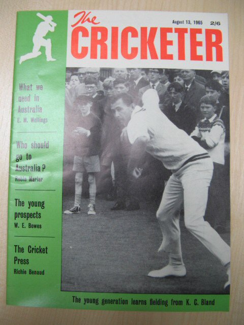 The Cricketer: Volume 46 No. 12 (New Series), August 13, 1965