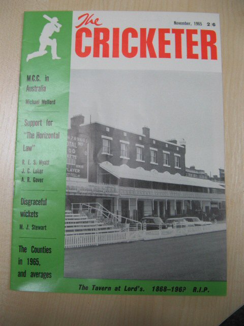 The Cricketer: Volume 46, No. 16 (New Series), November, 1965