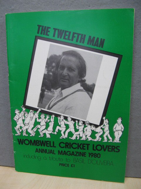 The Twelfth Man: Annual Magazine 1980, Including a Tribute to Basil d'Oliveira