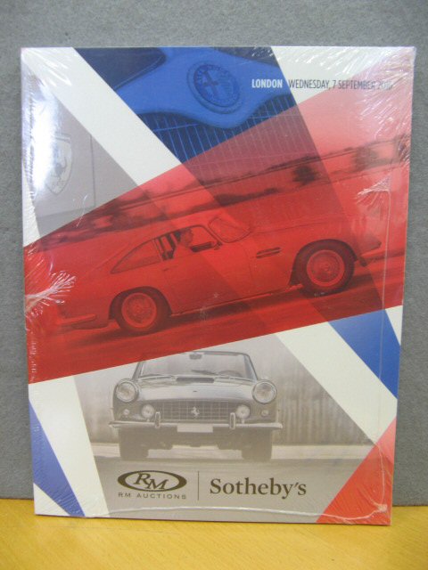 RM Auctions, London (Wednesday, 7 September 2016)