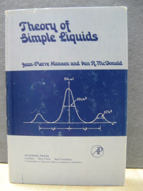 Theory of Simple Liquids