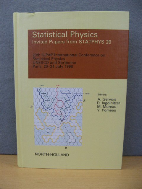 Statistical Physics: Invited Papers from STATPHYS 20