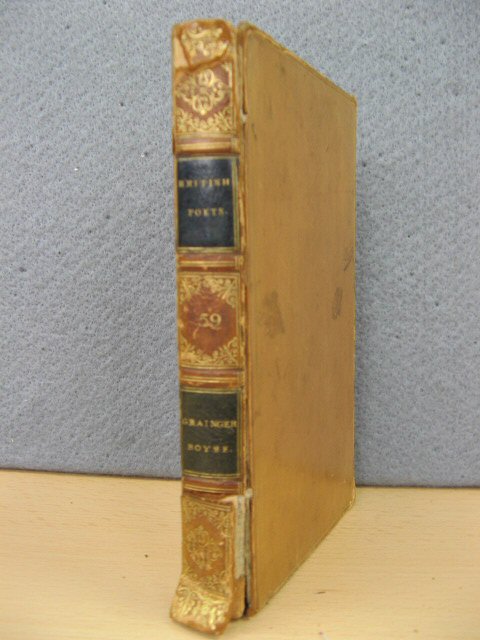 British Poets: Grainger, Boyse