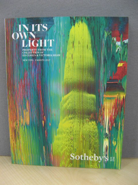 Sotheby's: In Its Own Light: Property from the Collection of Ed Cohen and Victoria Shaw: 2 March 2017