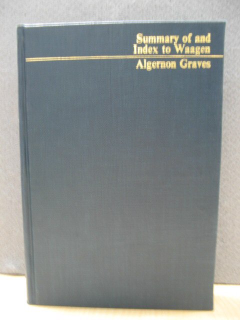 Summary of and Index to Waagen