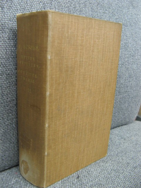 Oeuvres Completes De Eugene Scribe: De L'academie Francaise: Comedies Drames: I. II