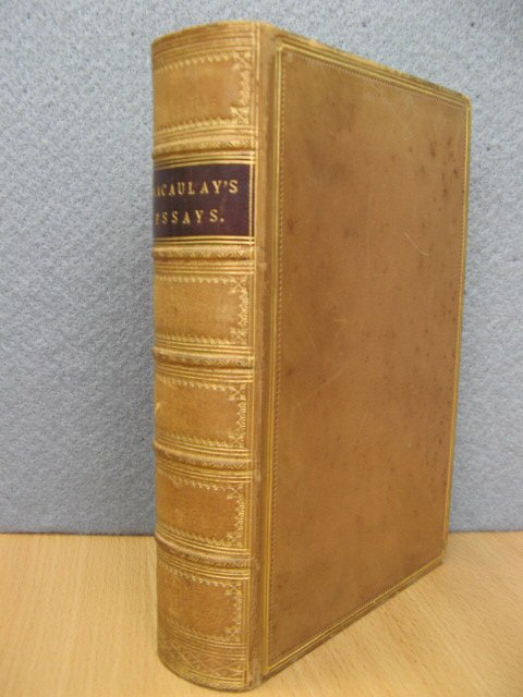 Critical and Historical Essays Contributed to The Edinburgh Review.