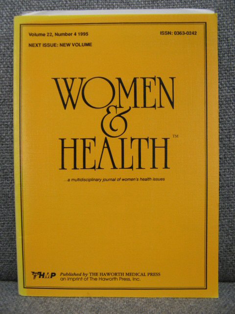 Women and Health: Volume 22, Number 4