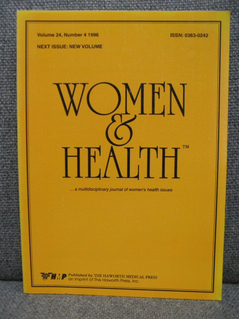 Women and Health: Volume 24, Number 4