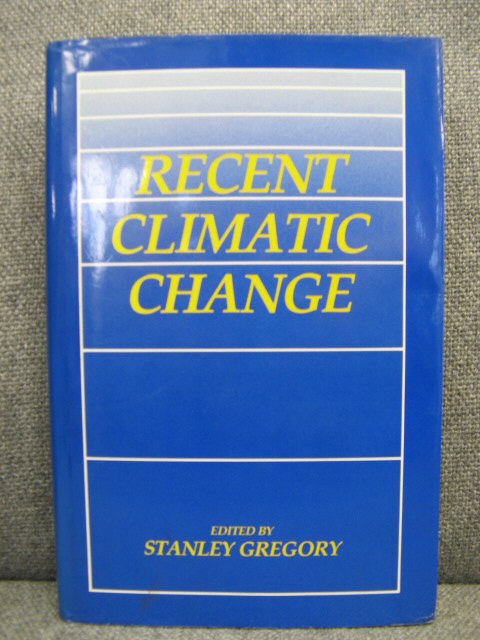 Recent Climatic Change: A Regional Approach