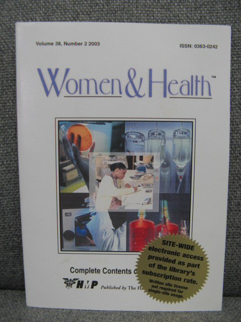Women and Health: Volume 38, Number 2