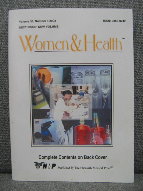 Women and Health: Volume 38, Number 4