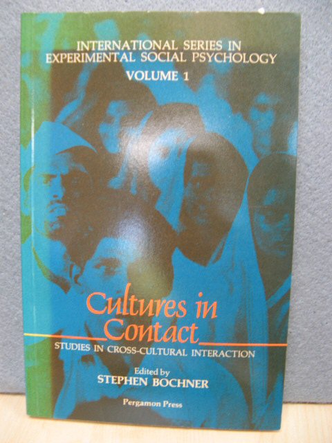 Cultures in Contact: Studies in Cross-Cultural Interaction