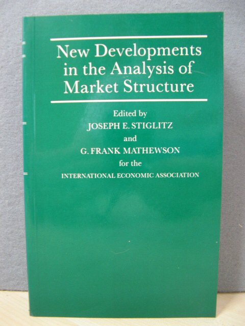 New Developments in the Analysis of Market Structure