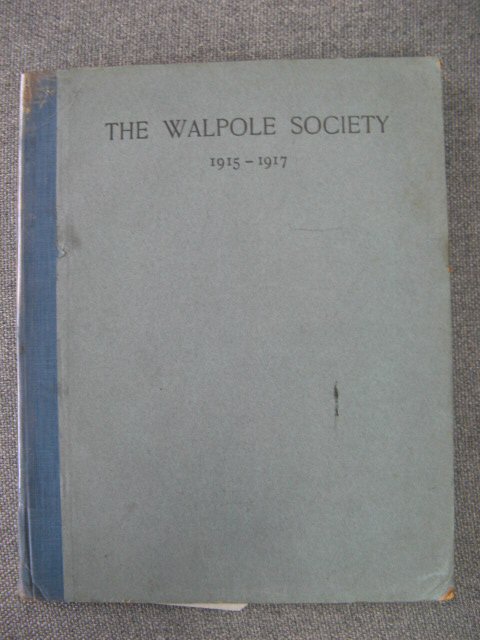 The Walpole Society 1915-1916 and 1916-1917: Volume 5