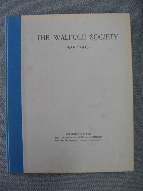 The Walpole Society 1914-1915: Volume 4