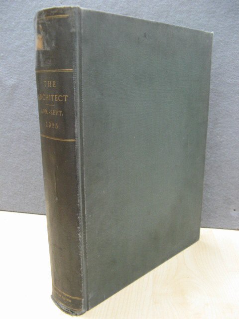 The Architect: Apr.-Sept. 1925