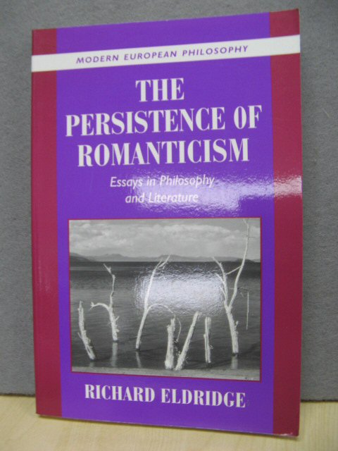 The Persistence of Romanticism: Essays in Philosophy and Literature