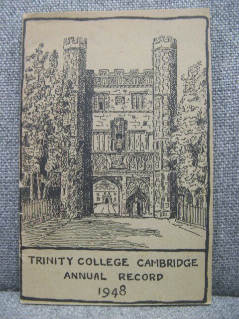 Trinity College Cambridge Annual Record: 1947-1948