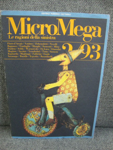 MicroMega: La Ragioni della Sinistra: 2/93