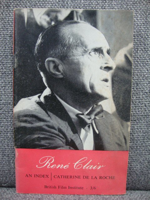 Rene Clair: An Index