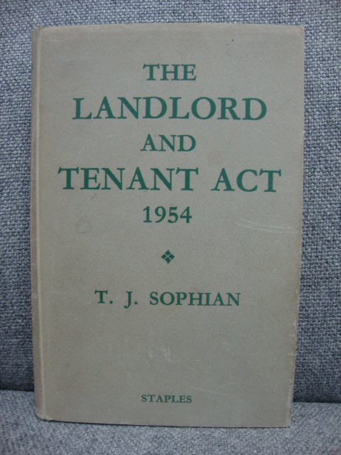 The Landlord and Tenant Act 1954