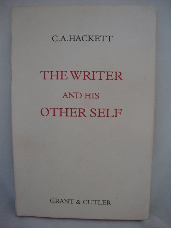 The Writer and his Other Self