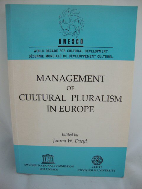 Management of Cultural Pluralism in Europe