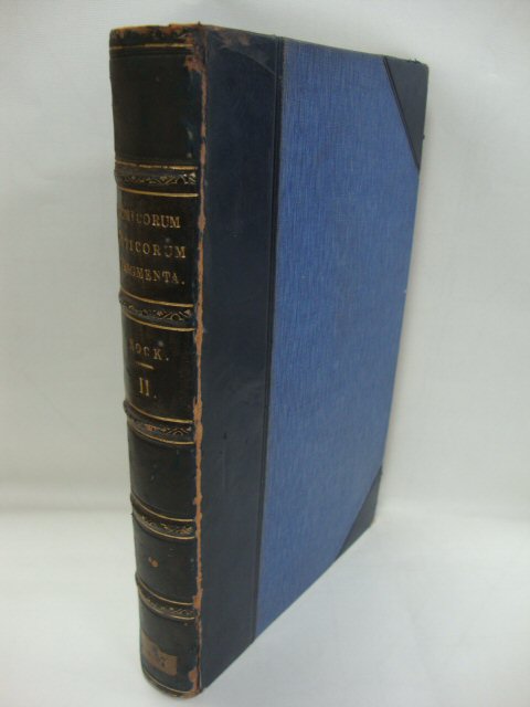 Comicorum Atticorum Fragmenta. Volumen II. Novae Comoediae Fragmenta. Pars I.