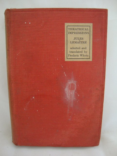 Theatrical Impressions