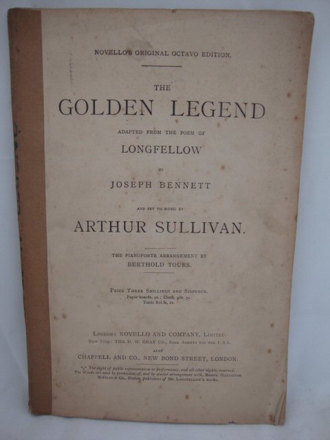 The Golden Legend Adapted from the Poem of Longfellow