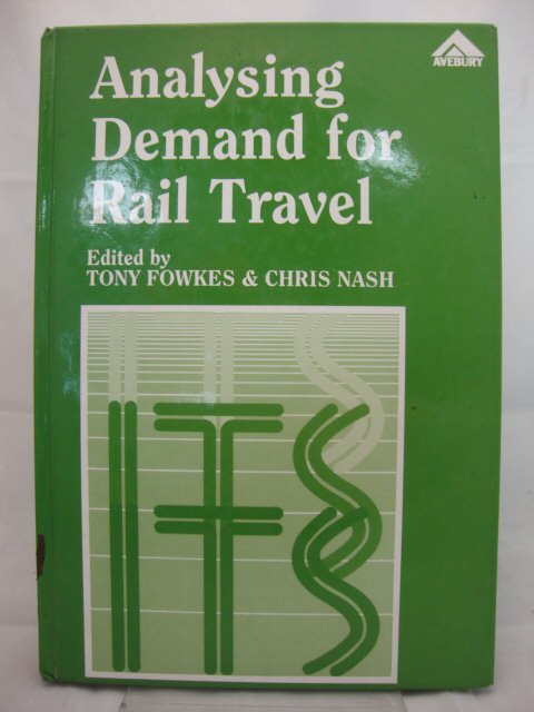 Analysing Demand for Rail Travel