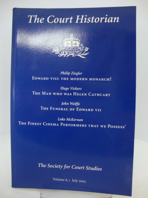 The Court Historian: Volume 8, 1: July 2003