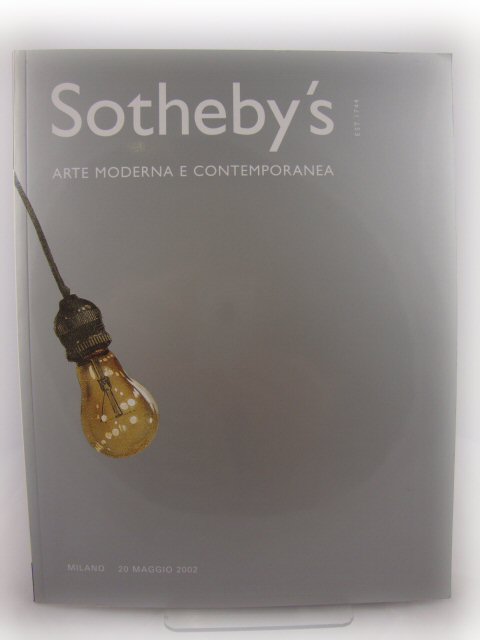 SALE CATALOGUE: Sotheby's: Arte Moderna e Contemporanea: 20 Maggio 2002