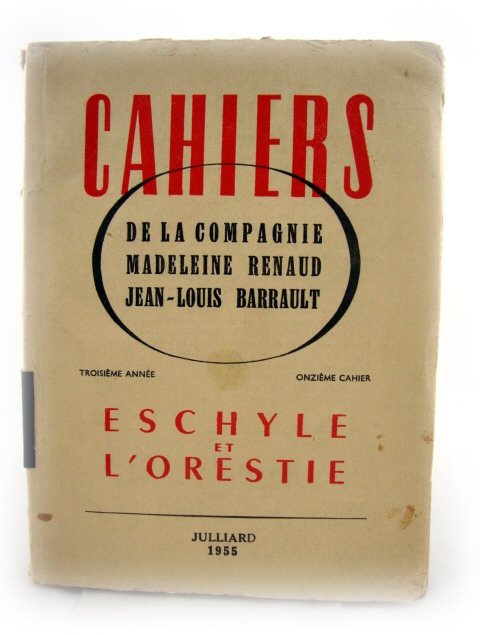 Cahiers de la Compagnie: Eschyle et l'Orestie