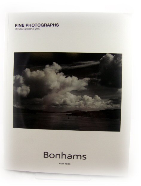 Sale Catalogue: Bonhams: New York: Fine Photographs: Monday October 2, 2017