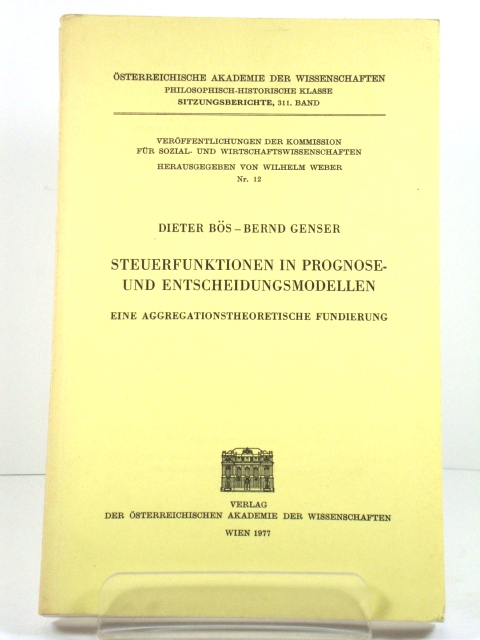 Steuerfunktionen in Prognose- und Entscheidungsmodellen: Eine aggregationstheoretische Fundierung