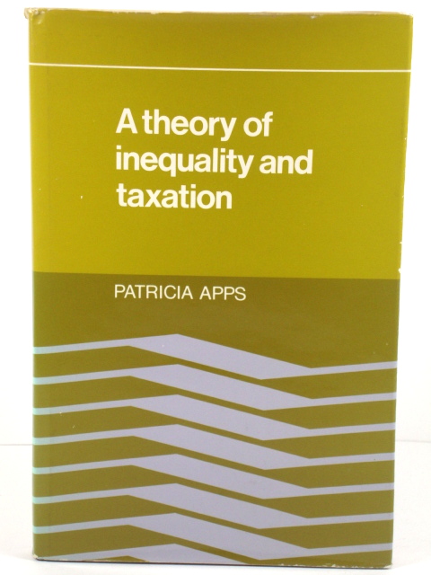 A Theory of Inequality and Taxation