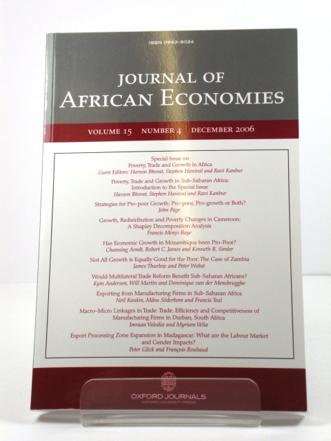 Journal of African Economies, Volume 15, Number 4, December 2006