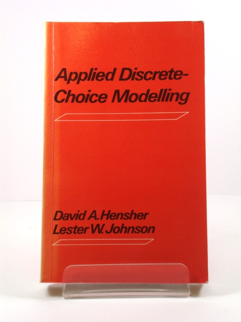 Applied Discrete-Choice Modelling