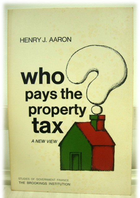 Who Pays the Property Tax: A New View