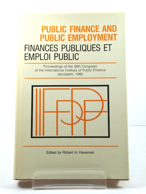 Public Finance and Public Employment/Finances Publiques et Emploi Public