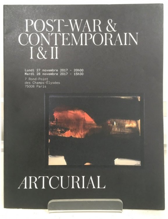 Sale Catalogue: Artcurial: Post-War & Contemporain I & II: Lundi 27 Novembre & Mardi 28 Novembre 2017