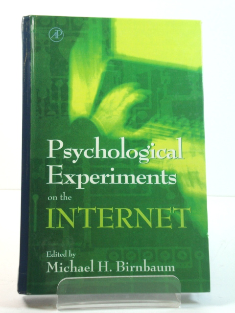 Psychological Experiments on the Internet