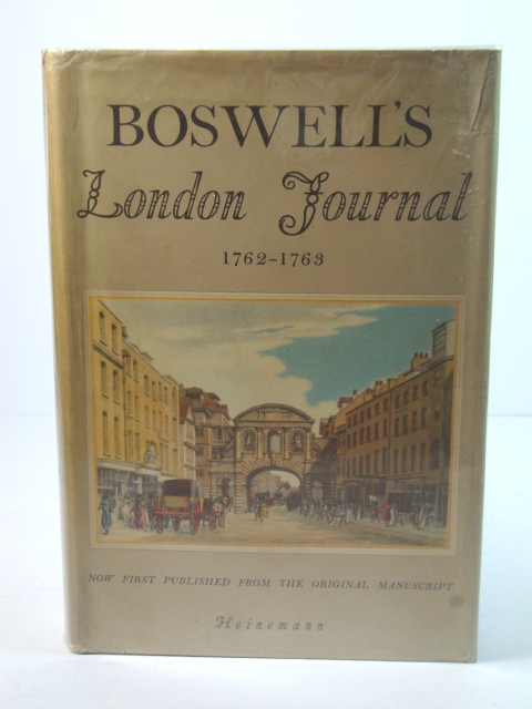 Boswell's London Journal 1762-1763