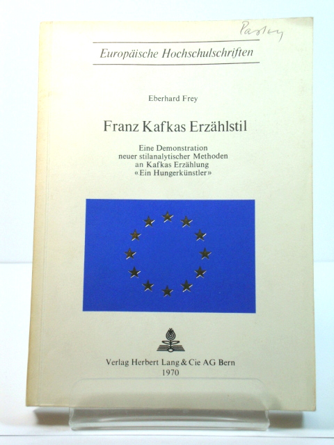 Franz Kafkas ErzAhlstil