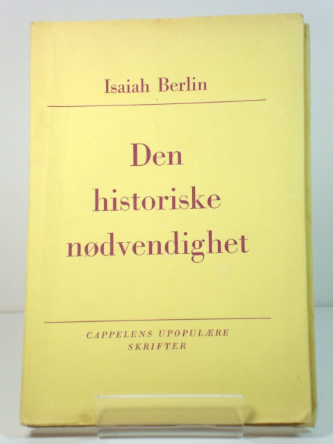 Den Historiske NOdvendighet