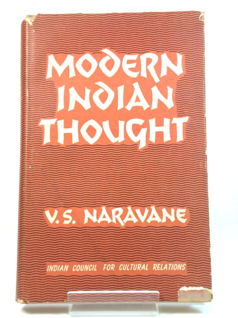Modern Indian Thought: A Philosophical Survey