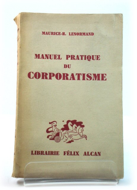 Manuel Pratique Du Corporatisme