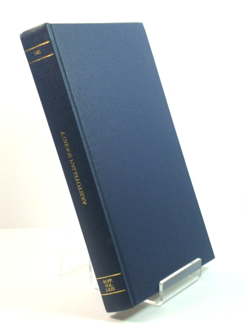 The Aristotelian Society: Supplementary Volume LXIX: 1995
